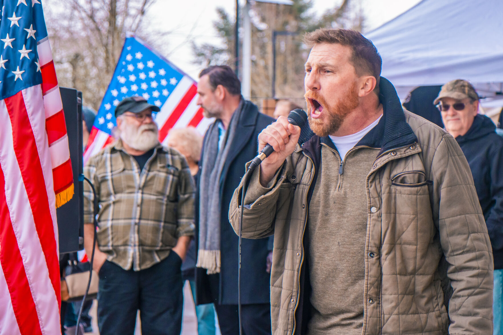 Open Yelm Now Rally